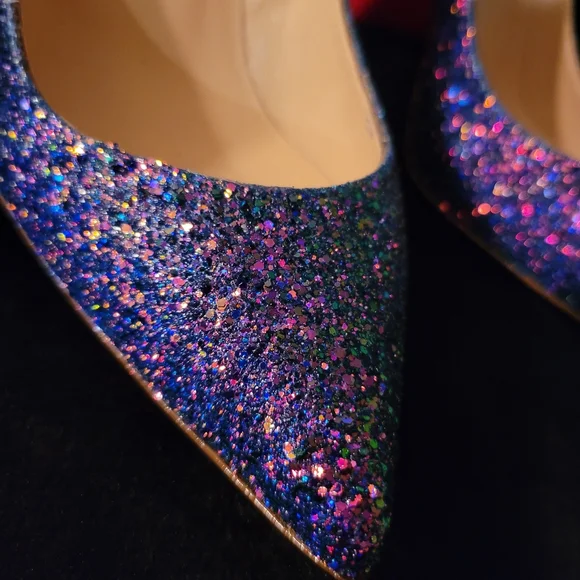 Christian Louboutin Glitter Pigalle 39.5 - Picture 6 of 12